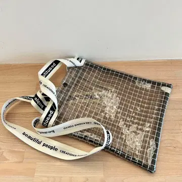 뷰티풀피플 클리어백