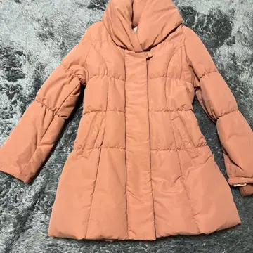 새상품급 Bou Jeloud 롱 코트 헤치마 옷깃 38