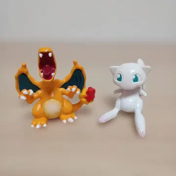 포켓몬 피규어 몬코레 리자몽 뮤우 초기