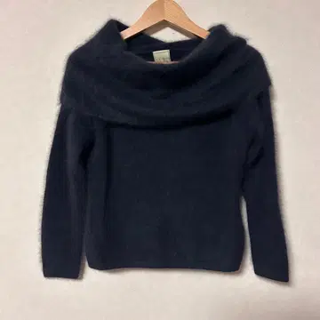 시빌라 sybilla 여성용 레어 페렛 니트 스웨터 네이비 M