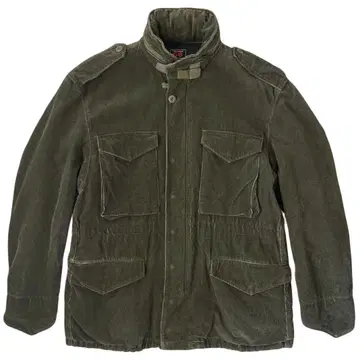 68&BROTHERS 코듀로이 M-65 밀리터리 필드 자켓