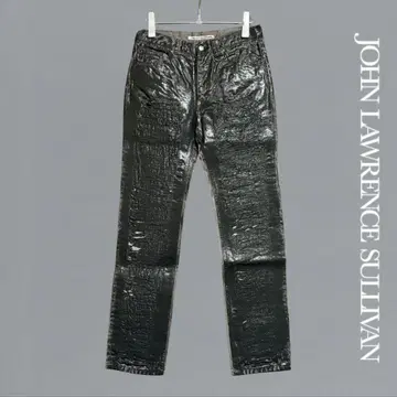 정가 6만 존 로렌스 설리번 22SS 코팅 크러쉬 데님 46