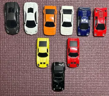 람보르기니 Lamborghini 풀백 미니카 9개 세트