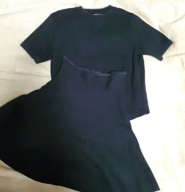 ZARA 블랙 니트 셋업