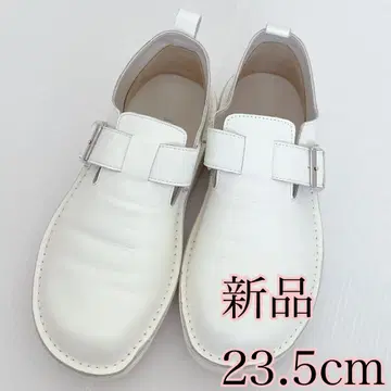 classbonett 새상품 가죽 신발 신발 23.5cm 화이트