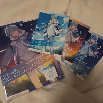 하늘색 엔드롤 코론군 초회 한정판 A 특전 브로마이드