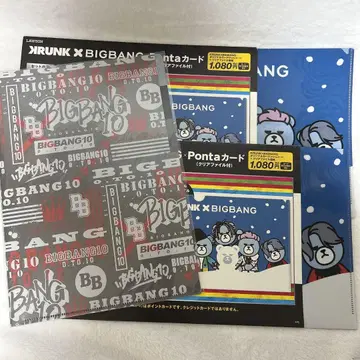 BIGBANG 클리어 파일 3장 세트