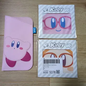 별의 커비 Zoff 안경 클리너 와돌디 커비 안경 케이스