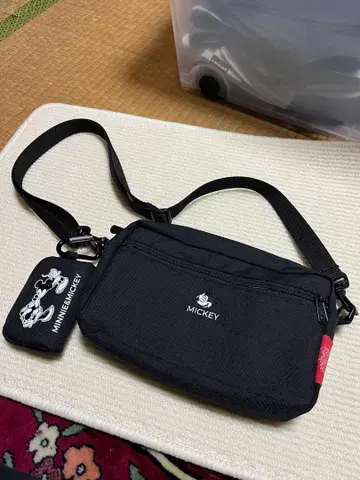 새상품급 맨해튼 포티지 디즈니 콜라보 미키 숄더백