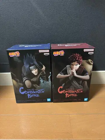 NARUTO-나루토- 가아라와 사스케 피규어 2체 세트.