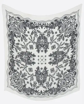 마니프리 manipuri 린넨 스톨 120 카레이도 반다나