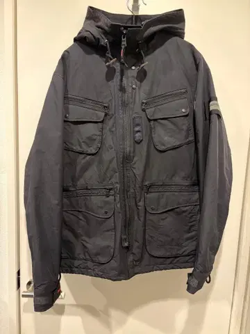 별주 BRIEFING x WillLOUNGE 콜라보 마운틴 후드티 M