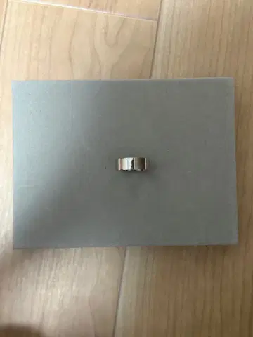 심플 실버 반지