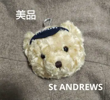 [ 새상품급 ] STANDREWS 곰 모양 파우치 베이지 완판템