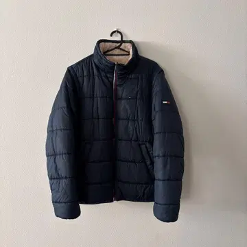 타미힐피거 리버서블 다운 보아 자켓 베스트 아우터