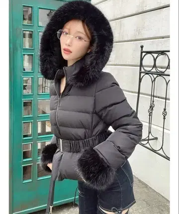 RESEXXY 숏 다운 자켓