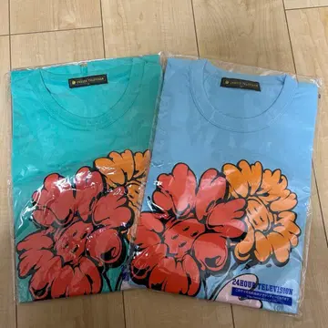 24시간 TV 나니와단시 티셔츠 2개 세트