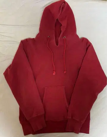 Champion 빨간색 후드티 made in USA 복각