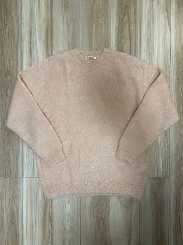 AURALEE BRUSHED SUPERKID MOHAIR KNIT P/O