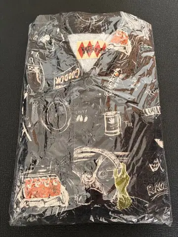 위어드 올 패턴 반팔 셔츠 15SS