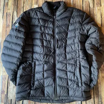 몽벨 다운 자켓 중고 남성용 L 블랙 퍼프 자켓