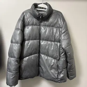 GAP 리사이클 퍼퍼 자켓 L 그레이