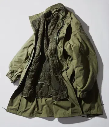 빅 실루엣 M-65 코트 & 퀼팅 라이너 세트 2개 세트