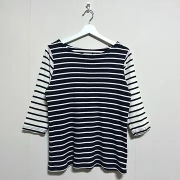 [ L.L.Bean ] 엘엘빈 (M) 보더 티셔츠 면 100%