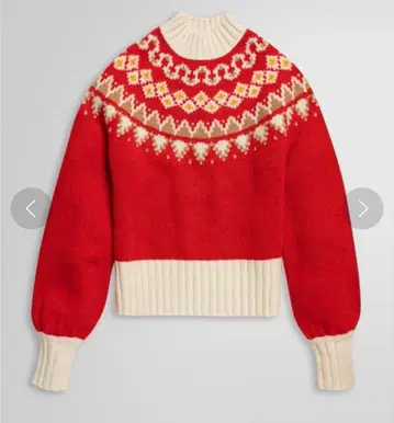 BROOKS BROTHERS 메리노울 페어아일 스웨터