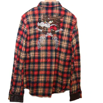 [ 새상품급 ] roar 플란넬 셔츠 사이즈 1 로아 울프