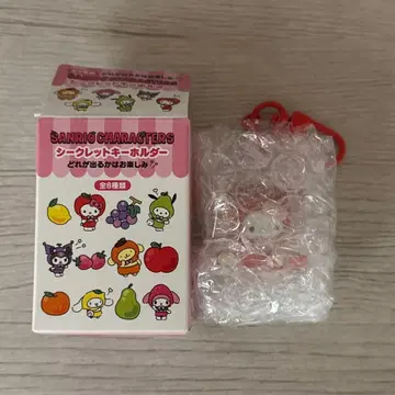 산리오 헬로키티 시크릿 키링 후르츠 미사용