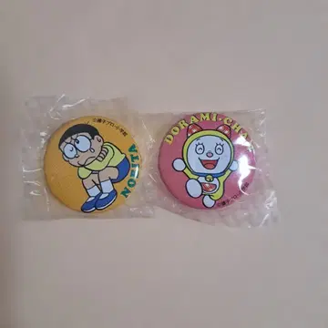 진구와 도라미 캔뱃지 세트