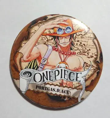 ONE PIECE 원피스 컬렉션 캔뱃지 에이스
