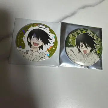 샤프트 50주년 기념 키 비주얼 새로 그린 캔뱃지 이토시키 노조무 금박