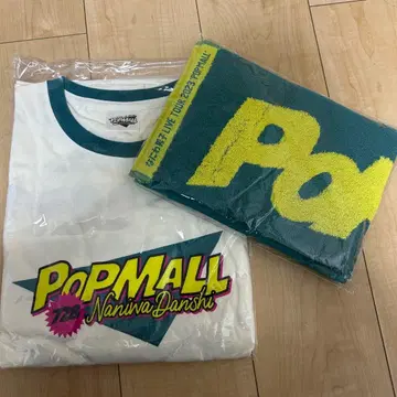 나니와단시 POPMALL 티셔츠 타월 세트