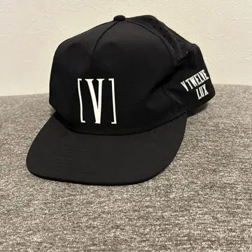컨디션 최상 V TWELVE LUX 모자 캡 남성용 블랙 골프 블랙