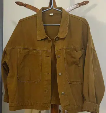 브라운 오버 사이즈 자켓