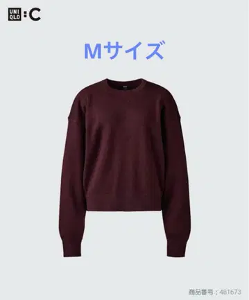 [ 새상품급 ] UNIQLO:C 상의 긴팔 크루넥 스웨터 M