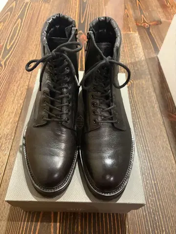 [ 미중고 ] 더블에이치 WH 컴뱃 부츠 블랙 요시마사 호시바