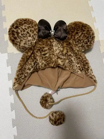 레오파드 무늬 패션 모자