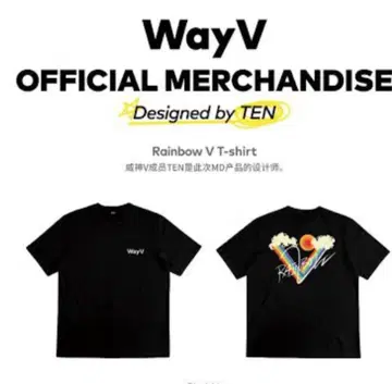WayV Rainbow V T-shirt