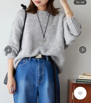 journal standard relume 반짝이는 뉘앙스 풀오버