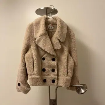ACYM 베이지 더블 브레스트 자켓