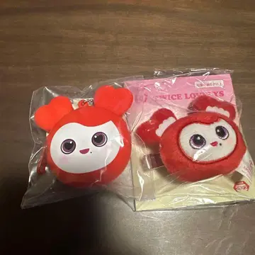 TWICE 채영 봉제인형 헤어핀 실리콘 미니 지갑 GiGO
