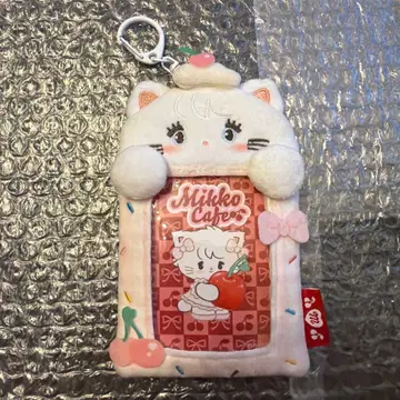 무스 mikko cafe 트레이딩 카드 봉제 인형 카드 케이스