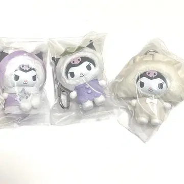 산리오 치비토모 쿠로미 눈의 정령 간식 화과자