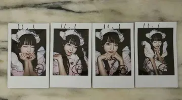 모치즈키 모모 할로윈 코스프레 폴라로이드 4장 세트