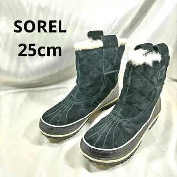 SOREL 스노우 부츠 25cm 안쪽 보아 퀼팅