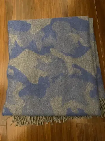 Begg & Co 카모플라쥬 머플러 램스울