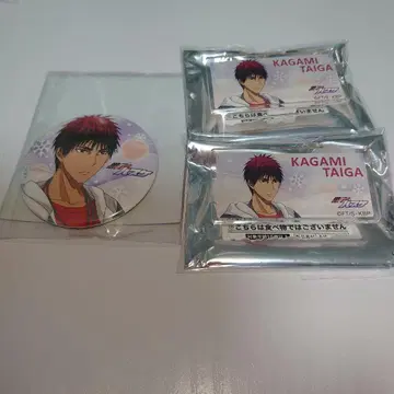 쿠로코의 농구 카가미 타이가 세트 무빅 캔뱃지 아크릴 배지 카가미